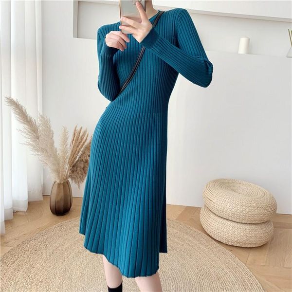 casual dresses 2021 autumn winter sweater dress women o-neck female long sleeve elegant slim knit vestido, Black;gray
casual dresses 2021 autumn winter sweater dress women o-neck female long sleeve elegant slim knit vestido, Black;gray