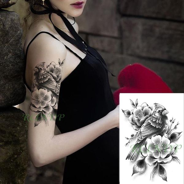 temporary tattoos waterproof tattoo sticker blooming flowers and a bird creative fake tatto flash tatoo big size for women men
temporary tattoos waterproof tattoo sticker blooming flowers and a bird creative fake tatto flash tatoo big size for women men