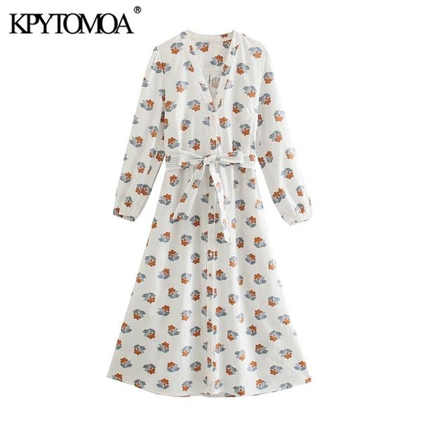 women chic fashion with belt floral print midi dress vintage long sleeve button-up female dresses vestidos mujer 210420, Black;gray
women chic fashion with belt floral print midi dress vintage long sleeve button-up female dresses vestidos mujer 210420, Black;gray