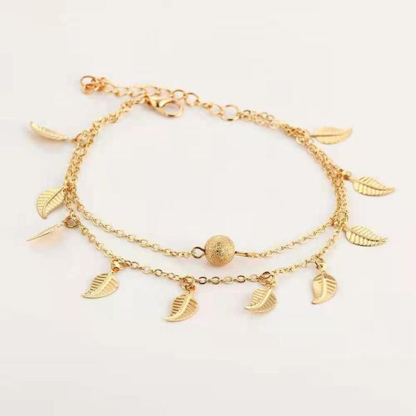 anklets fashion personality women's anklet summer simple beach double-layer tassel small leaf alloy 2021 trend party gift, Red;blue
anklets fashion personality women's anklet summer simple beach double-layer tassel small leaf alloy 2021 trend party gift, Red;blue