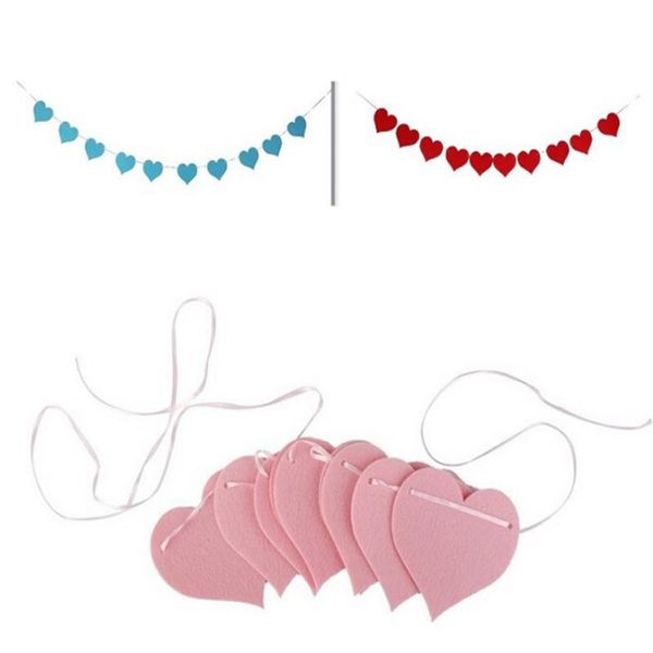 party decoration love strings felt heart bunting banner wedding flags vintage baby show garland
party decoration love strings felt heart bunting banner wedding flags vintage baby show garland