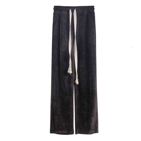 drawstring wide leg pants women's autumn and winter plush high waist hanging feeling loose straight chenille thickened leisure lazy wal, Black;white
drawstring wide leg pants women's autumn and winter plush high waist hanging feeling loose straight chenille thickened leisure lazy wal, Black;white