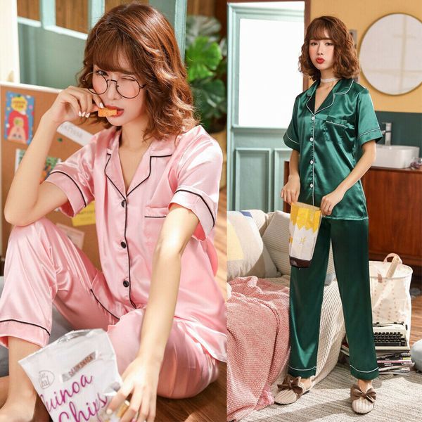 brand new womens ladies sleepwear lace cotton pajamas set nightwear soft homewear pink pjs, Black;red
brand new womens ladies sleepwear lace cotton pajamas set nightwear soft homewear pink pjs, Black;red