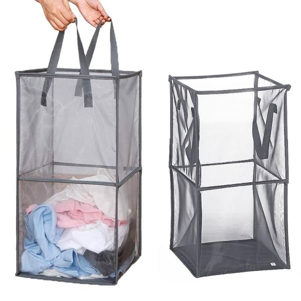 foldable dirty laundry basket organizer printed collapsible double layer home hamper sorter with handle bags
foldable dirty laundry basket organizer printed collapsible double layer home hamper sorter with handle bags