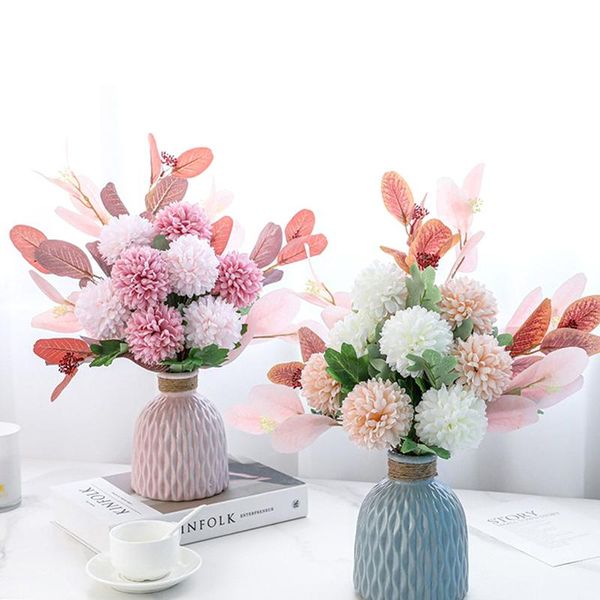decorative flowers & wreaths simulation nordic hydrangea bouquet dining table floriculture decoration flower mori style living room decor ar
decorative flowers & wreaths simulation nordic hydrangea bouquet dining table floriculture decoration flower mori style living room decor ar