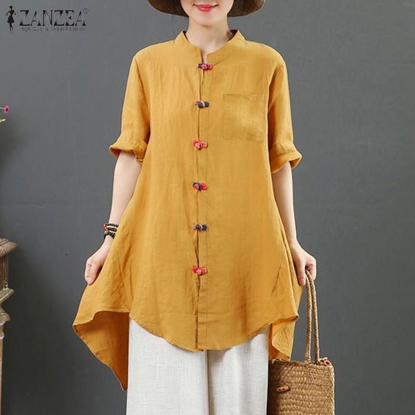 autumn long sleeve shirts zanzea elegant irregular blouse women casual patchwork asymmetrical tunic blusas female robe women's blouses, White
autumn long sleeve shirts zanzea elegant irregular blouse women casual patchwork asymmetrical tunic blusas female robe women's blouses, White