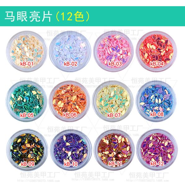 manicure sequin set 12 color horse eye manicure paste jewelry dazzling water drop, Silver;gold
manicure sequin set 12 color horse eye manicure paste jewelry dazzling water drop, Silver;gold