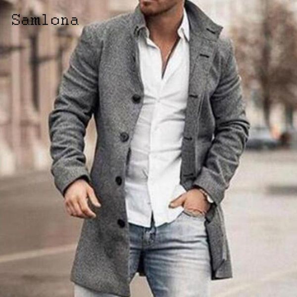 men's wool & blends 2021 mens single-breasted blend coats autumn lapel collar retro jacket long outerwear fashion overcoat, Black
men's wool & blends 2021 mens single-breasted blend coats autumn lapel collar retro jacket long outerwear fashion overcoat, Black
