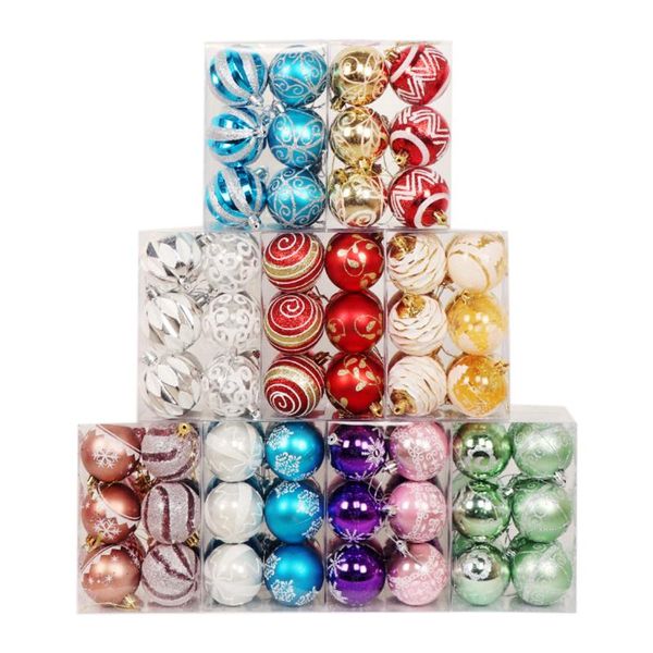 12pcs/set christmas ball decoration xmas tree hanging painted ornaments party gift for home
12pcs/set christmas ball decoration xmas tree hanging painted ornaments party gift for home