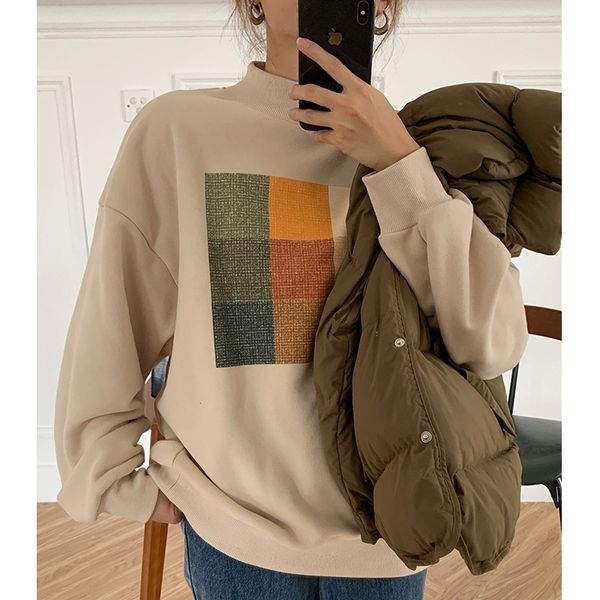 plush sweater women's ins style round neck loose autumn winter coat long sleeve warm top, Black
plush sweater women's ins style round neck loose autumn winter coat long sleeve warm top, Black