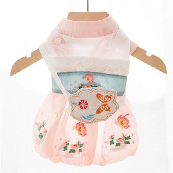 dog apparel chiffon dress chinese style pet clothes summer clothing cat yorkie chihuahua puppy costume small skirt
dog apparel chiffon dress chinese style pet clothes summer clothing cat yorkie chihuahua puppy costume small skirt