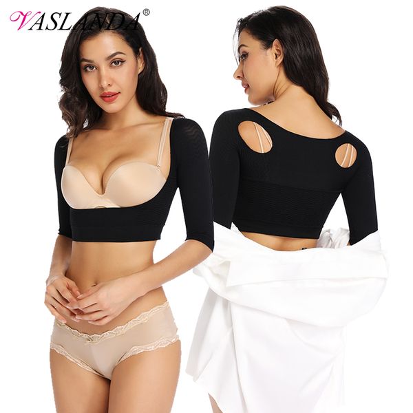 vaslanda women arm slimming shaper back posture corrector shoulder massage crop workout shapewear bra up seamless tank
vaslanda women arm slimming shaper back posture corrector shoulder massage crop workout shapewear bra up seamless tank