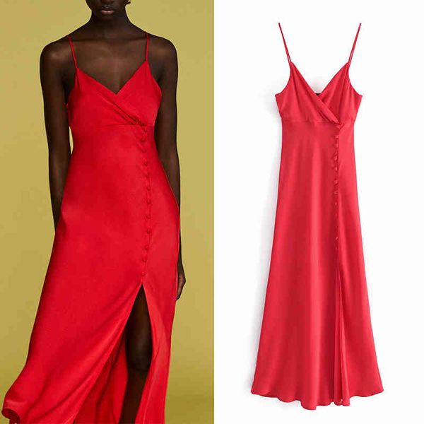 za summer women camisole dress midi solid backless dresses lady party vestido elegant girl a-line causal outfits 210422, Black;gray
za summer women camisole dress midi solid backless dresses lady party vestido elegant girl a-line causal outfits 210422, Black;gray