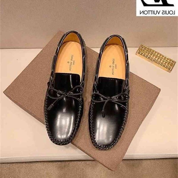 dress moccasins designer loafers boots luxury buckles lace-ups men shoes sneakers lmnd, Black