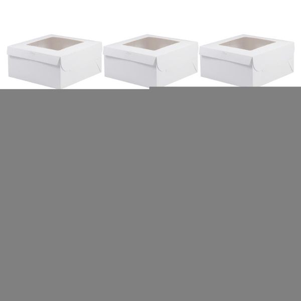 12pcs handy cake wrapping boxes paper cupcake packing box (white, 4 grid) baking moulds
12pcs handy cake wrapping boxes paper cupcake packing box (white, 4 grid) baking moulds