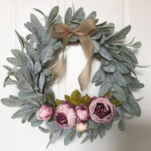 decorative flowers & wreaths 18 inch artificial peony wreath plant for front door home decor window wall party wedding
decorative flowers & wreaths 18 inch artificial peony wreath plant for front door home decor window wall party wedding