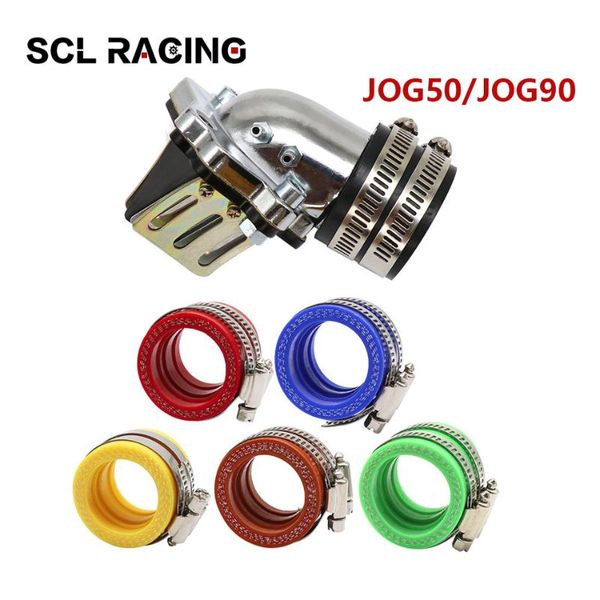 alconstar 1 set motorcycle carburetor manifold intake pipe with 35mm adapter interface for jog50 jog90 accessories fuel system
alconstar 1 set motorcycle carburetor manifold intake pipe with 35mm adapter interface for jog50 jog90 accessories fuel system