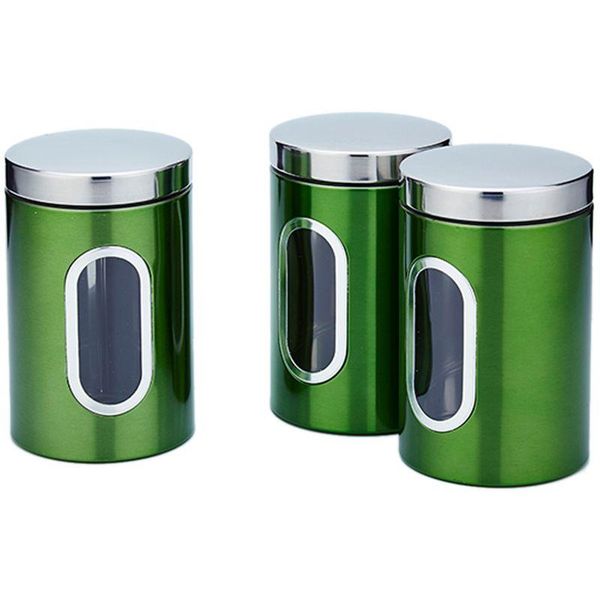 storage bottles & jars 3pcs 11x16.5cm stainless steel tank high-grade fresh-keeping sealed tea coffee canisters box creatives home gi
storage bottles & jars 3pcs 11x16.5cm stainless steel tank high-grade fresh-keeping sealed tea coffee canisters box creatives home gi