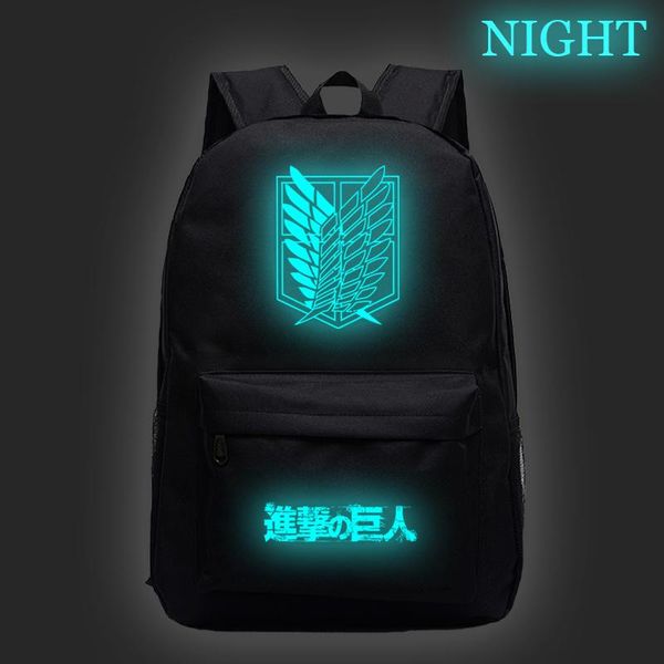 backpack sac a dos book bag attack on titan 4n travel men luminous school bookbag lapwomen plecak mochila hombre backbag
backpack sac a dos book bag attack on titan 4n travel men luminous school bookbag lapwomen plecak mochila hombre backbag