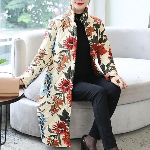 women's down & parkas nice winter jacket women plus size 5xl velvet coat female floarl print cotton and linen thick warm long parkas#j, Black
women's down & parkas nice winter jacket women plus size 5xl velvet coat female floarl print cotton and linen thick warm long parkas#j, Black