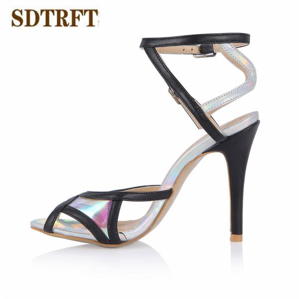 zapatos mujer plus:35-43 summer sandals 10cm thin heels stiletto catwalk shows nightclub shoes woman ankle strap pumps, Black
zapatos mujer plus:35-43 summer sandals 10cm thin heels stiletto catwalk shows nightclub shoes woman ankle strap pumps, Black