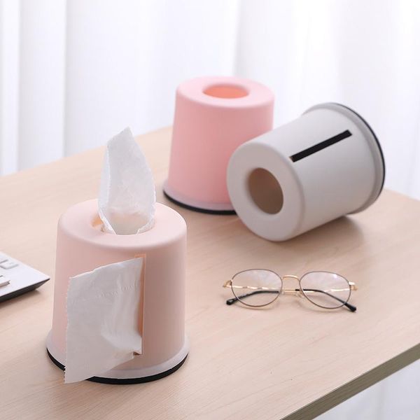 tissue boxes & napkins simple multifunctional round box european-style plastic detachable roll paper storage deskpumping
tissue boxes & napkins simple multifunctional round box european-style plastic detachable roll paper storage deskpumping