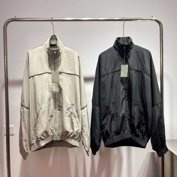 paris autumn winter new b family small hook g letter embroidery zipper loose jacket men's and women's casual coat, Black;brown
paris autumn winter new b family small hook g letter embroidery zipper loose jacket men's and women's casual coat, Black;brown
