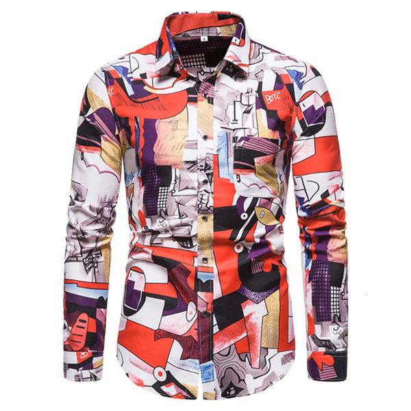 men's casual shirts men's personalized printed long sleeve cotton fashion casual shirt 2qoc, White;black
men's casual shirts men's personalized printed long sleeve cotton fashion casual shirt 2qoc, White;black