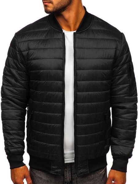 men's jackets jacket, cotton-padded ringed small standing collar, warm jacket, Black;brown
men's jackets jacket, cotton-padded ringed small standing collar, warm jacket, Black;brown
