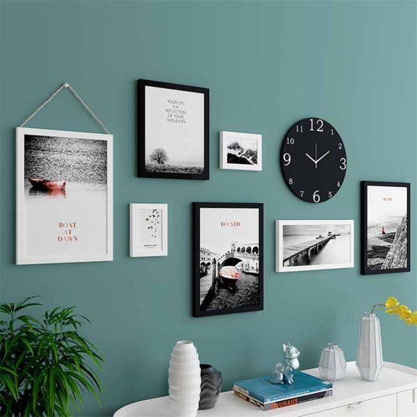 frames collage po frame set 7pcs picture frames+clock wall hanging ornaments holder display home decoration
frames collage po frame set 7pcs picture frames+clock wall hanging ornaments holder display home decoration