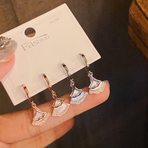 hoop & huggie kamilia fashion 925 silver women's skirt earrings for women personality jewelry gifts, Golden;silver
hoop & huggie kamilia fashion 925 silver women's skirt earrings for women personality jewelry gifts, Golden;silver