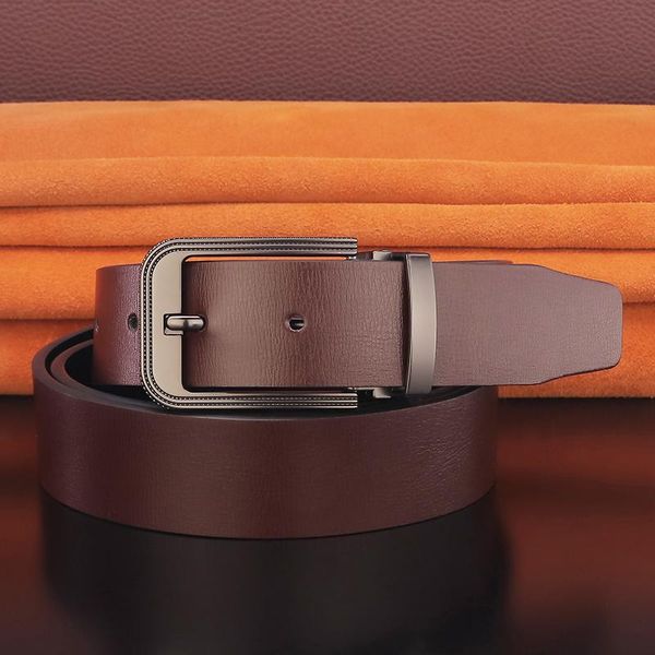 belts gray pin buckle genuine leather fashion designers men casual luxury strap cowskin young ceinture homme, Black;brown
belts gray pin buckle genuine leather fashion designers men casual luxury strap cowskin young ceinture homme, Black;brown