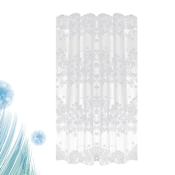 shower curtains waterproof resistant curtain transparent flowers printed eva bathing for bathroom 120x180cm
shower curtains waterproof resistant curtain transparent flowers printed eva bathing for bathroom 120x180cm