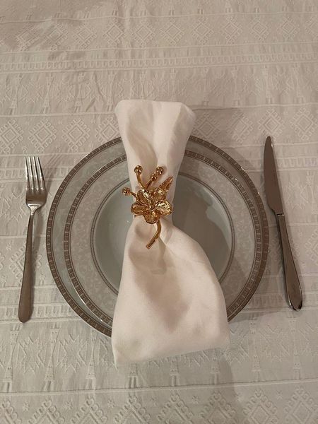 piece napkin tissue ring holder metal kitchen table accessories modern design flower accent dinner guest home decoration rings
piece napkin tissue ring holder metal kitchen table accessories modern design flower accent dinner guest home decoration rings