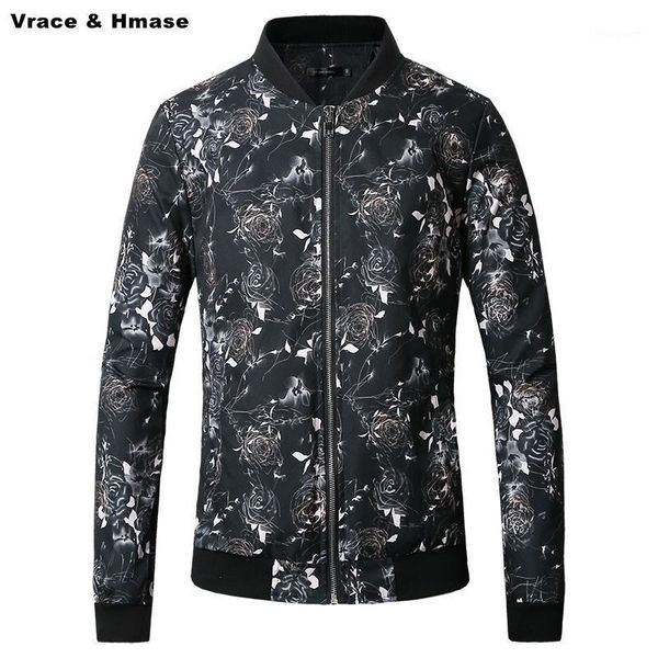 men's jackets chinese style rose pattern printing fashion boutique baseball jacket arrival 2021 quality large size winter men m-5xl, Black;brown
men's jackets chinese style rose pattern printing fashion boutique baseball jacket arrival 2021 quality large size winter men m-5xl, Black;brown