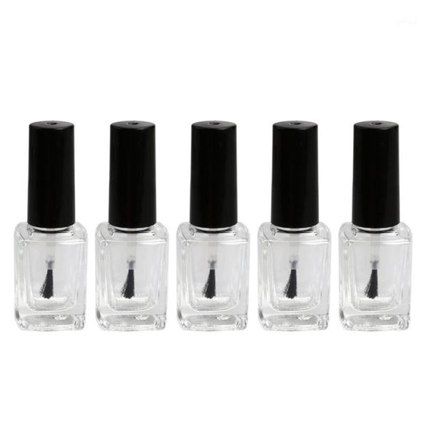 storage bottles & jars 5pcs/pack 5ml empty nail polish bottle with brush inside square shaped clear container
storage bottles & jars 5pcs/pack 5ml empty nail polish bottle with brush inside square shaped clear container