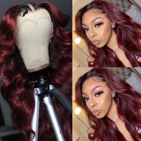 99j ombre human hair wig colored red loose wave hd transparent lace burgundy bezilian wigs for women pre plucked 180 density1, Black;brown
99j ombre human hair wig colored red loose wave hd transparent lace burgundy bezilian wigs for women pre plucked 180 density1, Black;brown