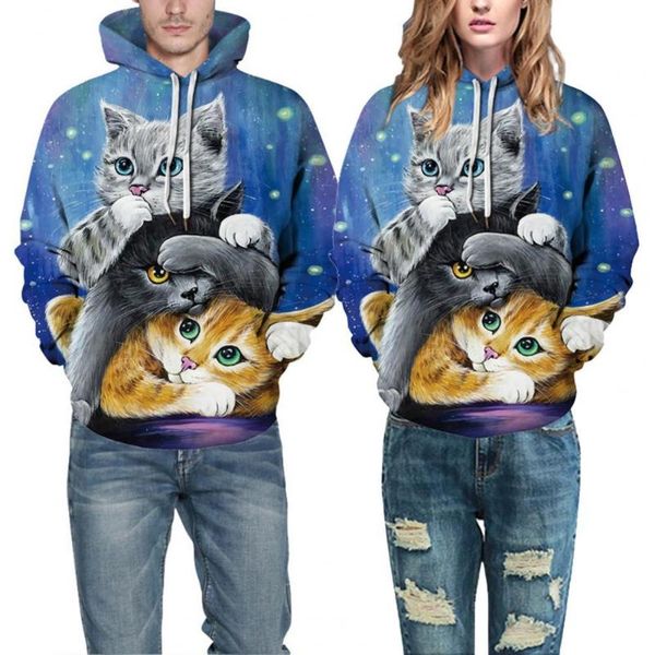 men's hoodies & sweatshirts couple hoodie men women 3d animal printing drawstring autumn winter long sleeve pockets hooded sweatshirt f, Black
men's hoodies & sweatshirts couple hoodie men women 3d animal printing drawstring autumn winter long sleeve pockets hooded sweatshirt f, Black