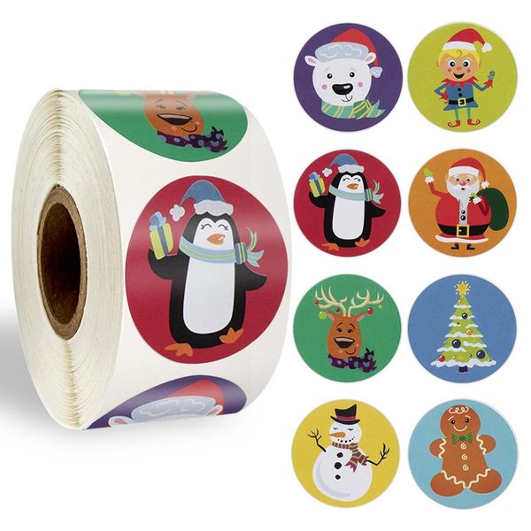 8 Designs Reward Sticker for Kids Christmas Pattern Gift Envelope Thank You Card Decor 500pcs/roll 1 inch Cute Sticker for Child
8 Designs Reward Sticker for Kids Christmas Pattern Gift Envelope Thank You Card Decor 500pcs/roll 1 inch Cute Sticker for Child