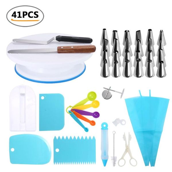 baking & pastry tools 41 piece cake turntable decorating tool set rotating stand diy kitchen
baking & pastry tools 41 piece cake turntable decorating tool set rotating stand diy kitchen
