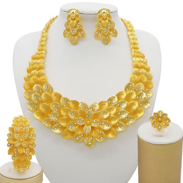 earrings & necklace nigeria 24k gold color jewelry sets for women luxury bracelet ring india african wedding gifts ethiopia set, Silver
earrings & necklace nigeria 24k gold color jewelry sets for women luxury bracelet ring india african wedding gifts ethiopia set, Silver