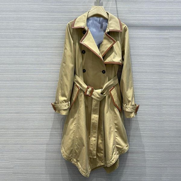 women's jackets chic women trench coat casual long outerwear loose overcoat with belt winter fashion double-breasted windbreaker femme, Black;brown
women's jackets chic women trench coat casual long outerwear loose overcoat with belt winter fashion double-breasted windbreaker femme, Black;brown