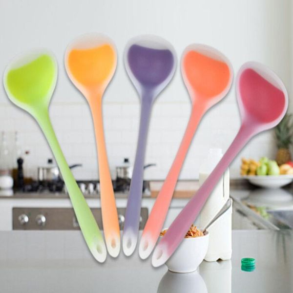 spoons translucent nonstick silicone spoon high-temperature anti handle soup kitchen cooking tools accessories
spoons translucent nonstick silicone spoon high-temperature anti handle soup kitchen cooking tools accessories