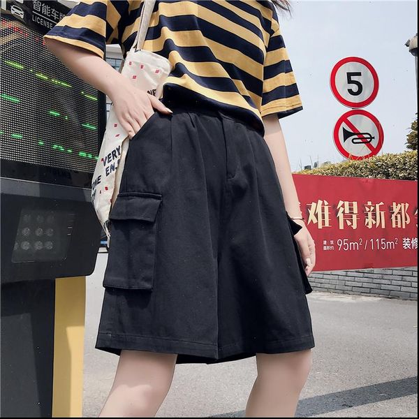 women shorts womens tooling casual ulzzang korean streetwear harajuku hip hop punk vintage summer loose, White;black
women shorts womens tooling casual ulzzang korean streetwear harajuku hip hop punk vintage summer loose, White;black