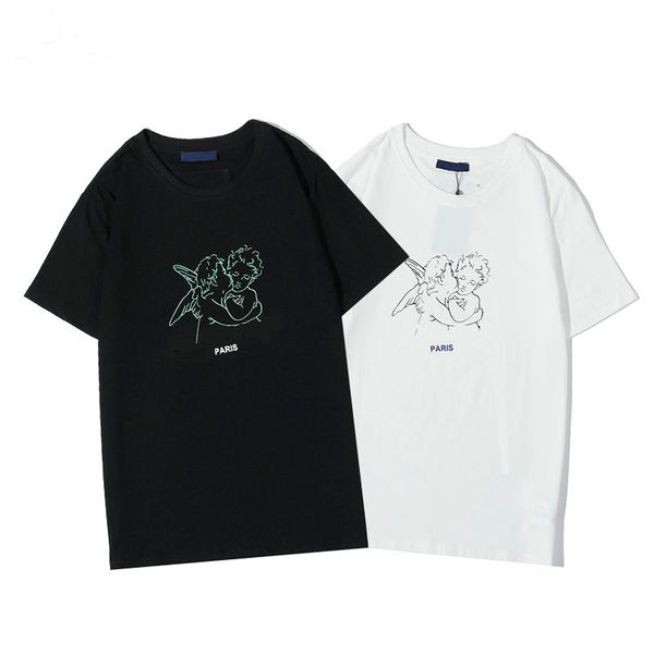 21ss summer women designe tees t-shirts letter print fashion design retro pattern luxury short sleeves breathable, White
21ss summer women designe tees t-shirts letter print fashion design retro pattern luxury short sleeves breathable, White