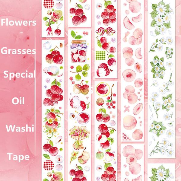 beautiful flowers grasses special oil washi tapes junk journal masking tape adhesive diy scrapbooking stickers label gift wrap
beautiful flowers grasses special oil washi tapes junk journal masking tape adhesive diy scrapbooking stickers label gift wrap