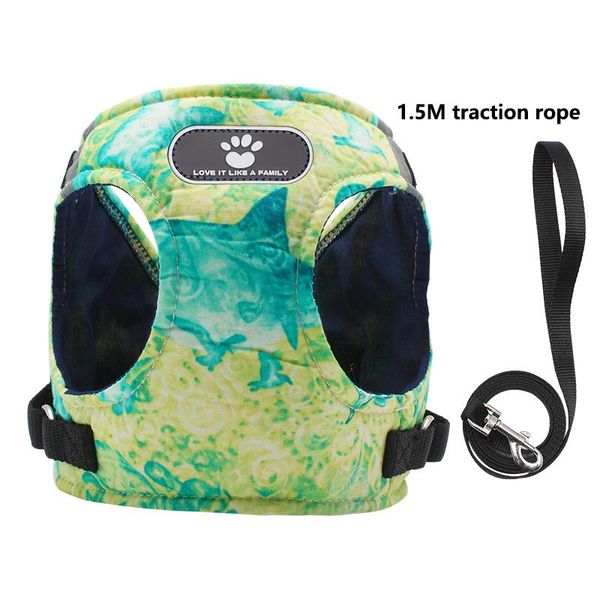 dog collars & leashes harness adjustable reflective polyester mesh vest breast-band breathable for small dogs lead leash collar pet products
dog collars & leashes harness adjustable reflective polyester mesh vest breast-band breathable for small dogs lead leash collar pet products