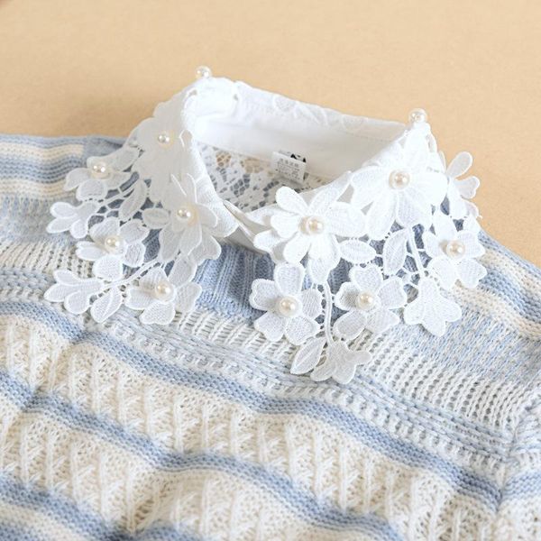 bow ties girls shirt fake collars ladies detachable lace hollow collar female false blouse half lapel clothes decor, Black;gray
bow ties girls shirt fake collars ladies detachable lace hollow collar female false blouse half lapel clothes decor, Black;gray