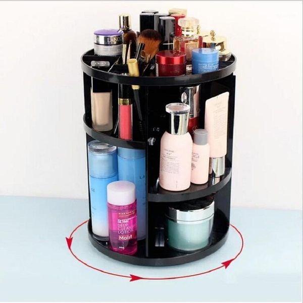 bathroom storage & organization fashion 360-degree rotating makeup organizer box brush holder jewelry case cosmetic box(bla1
bathroom storage & organization fashion 360-degree rotating makeup organizer box brush holder jewelry case cosmetic box(bla1