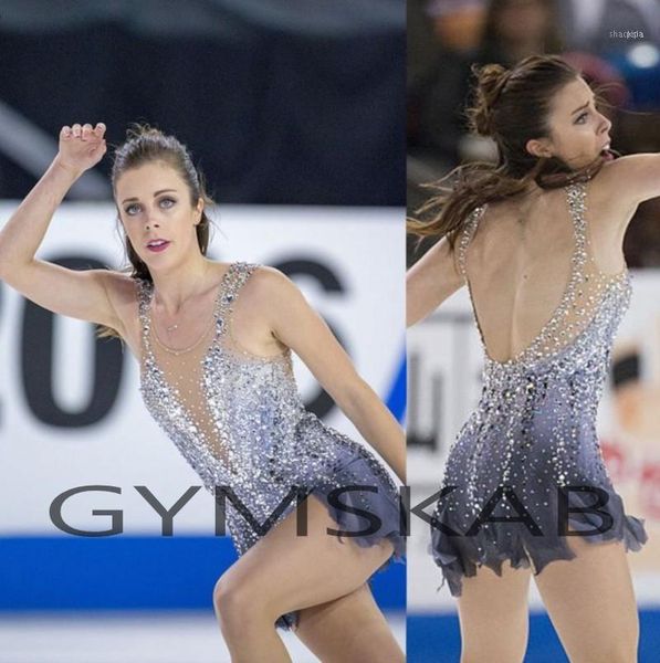 elegant sleeveless figure skating dress women's girl's customized ice gymnastics costume 89731, Black;red
elegant sleeveless figure skating dress women's girl's customized ice gymnastics costume 89731, Black;red